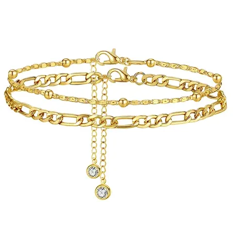 Stainless Steel Anklet Set
