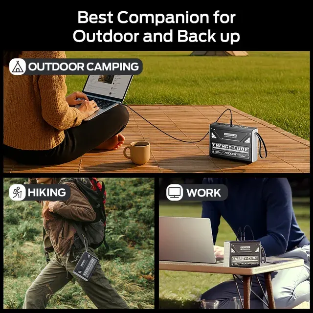 140W Power Bank 70000mAh For Camping 3