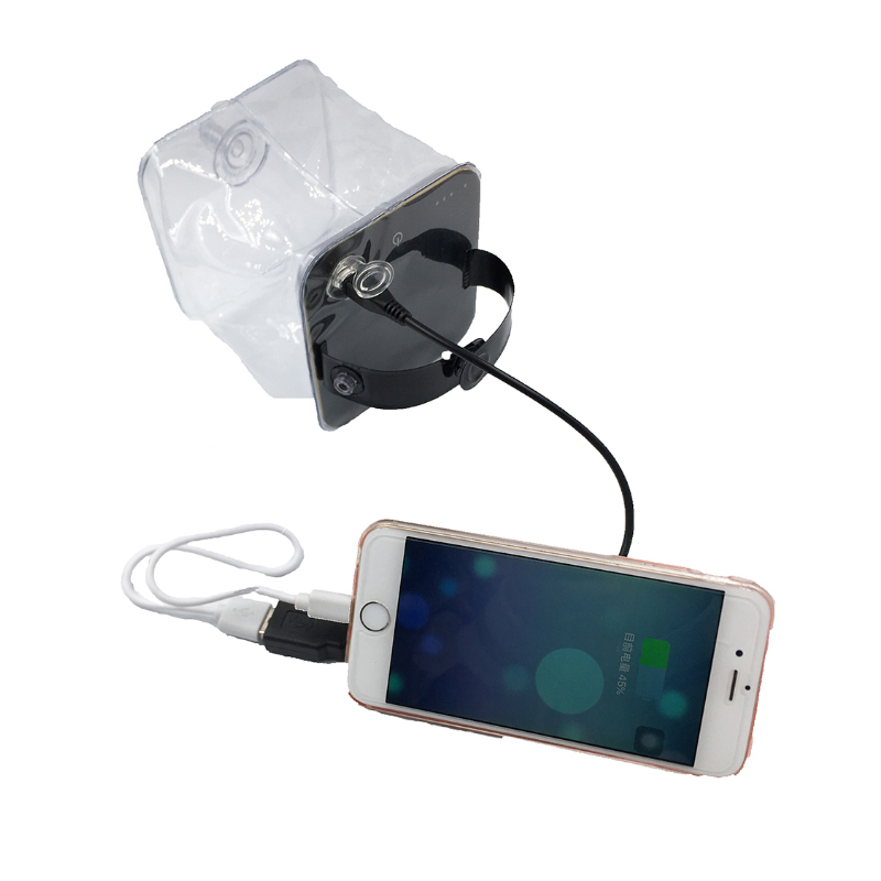 Solar LED Camping Inflatable Lantern Rechargeable With USB 4