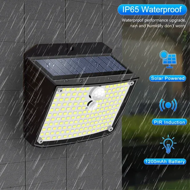 Waterproof Solar LED Outdoor Light 2