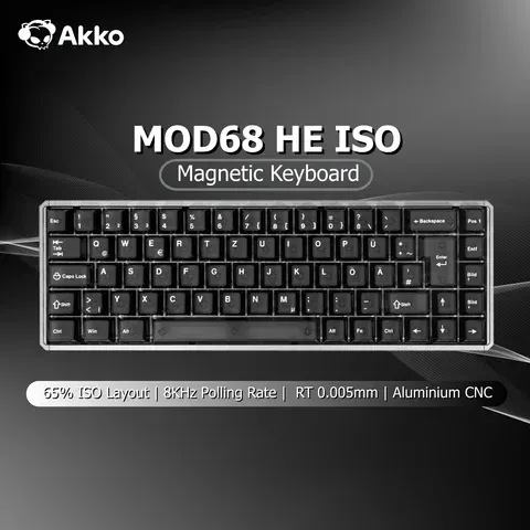 Akko MOD68 HE Tastatur ISO UK DE FR