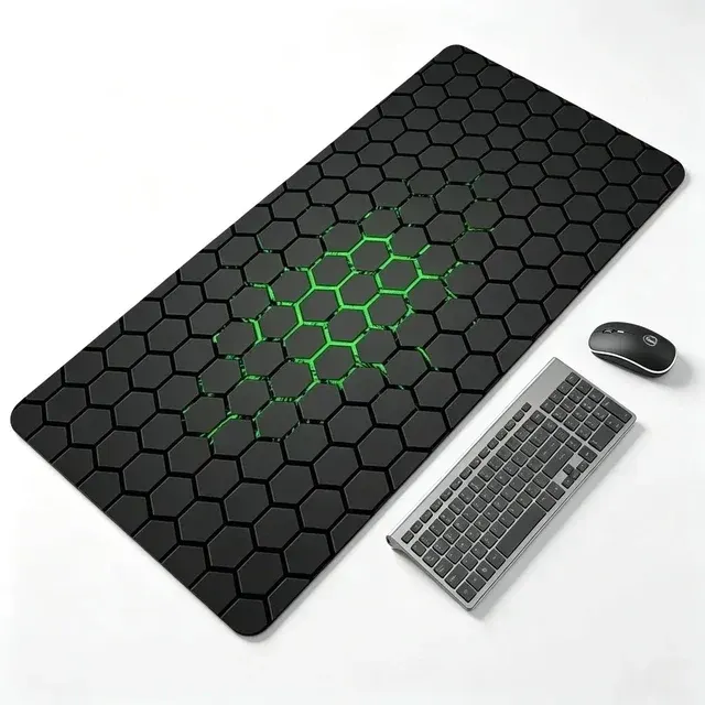 XXL Hexagon Gaming Mouse Pad, Rubber Base 3