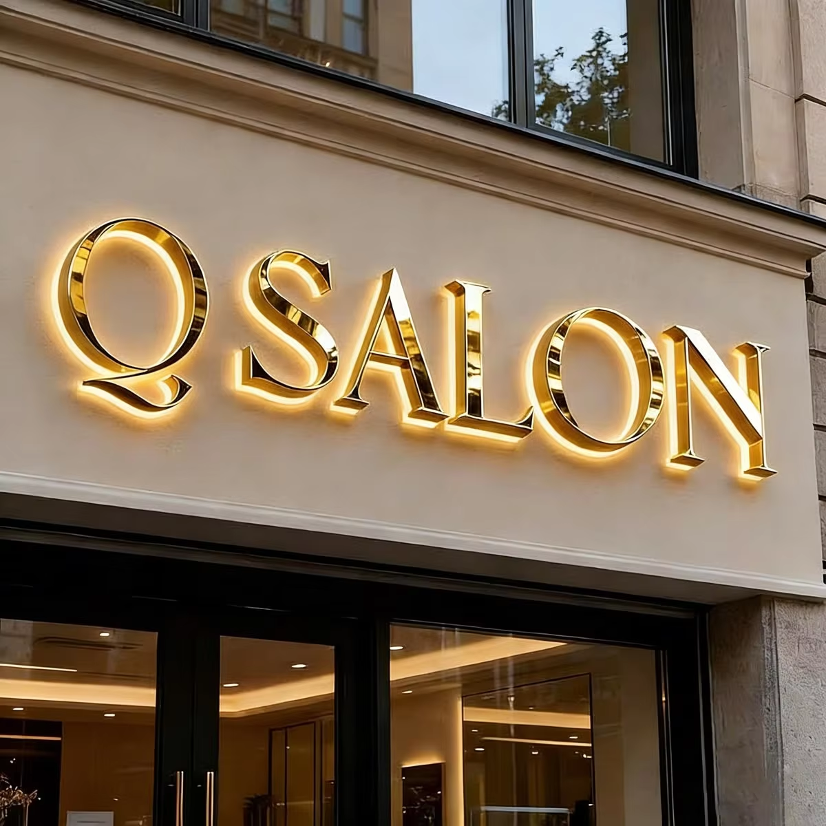 Free Business Company 3D Led Sign Board Light 2