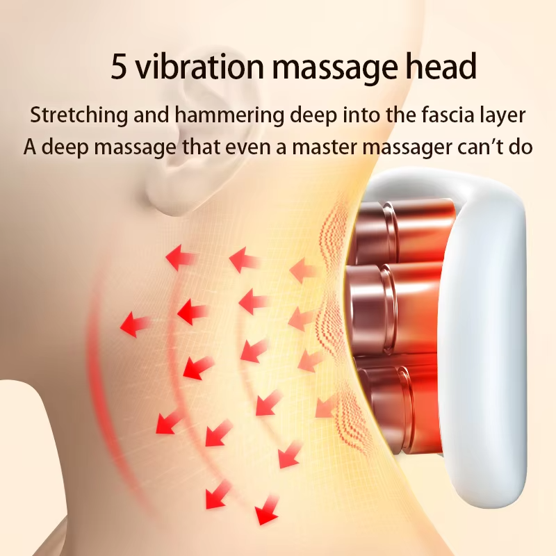 Cordless Neck Shoulder Massager with Heat 3