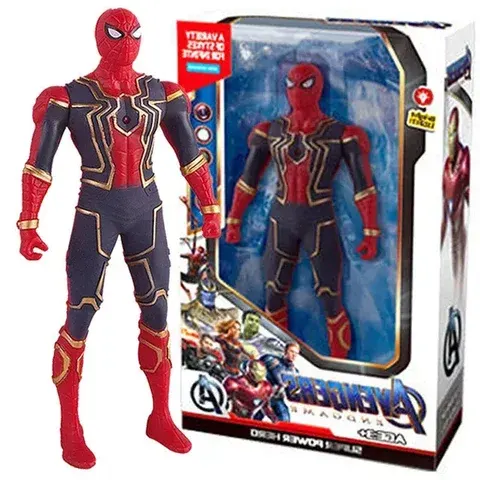 17 cm Light-Up Marvel Action Figures