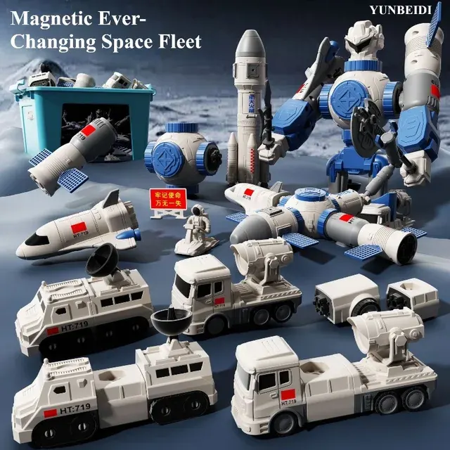 Magnetic Transforming Robot Toy 2
