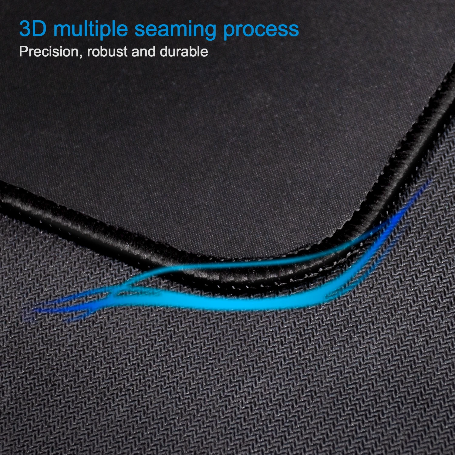 Small Gaming Mouse Pad with Stitched Edge 3