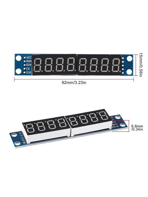 MAX7219 7-Segment Display Module 3