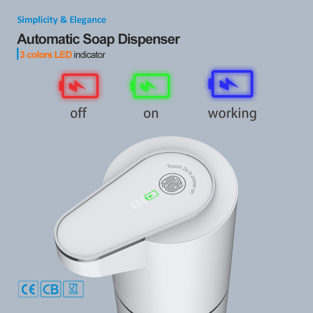 Touchless Infrared Foam Soap Dispenser 4