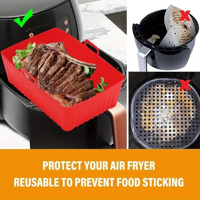 Silicone Air Fryer Basket 3