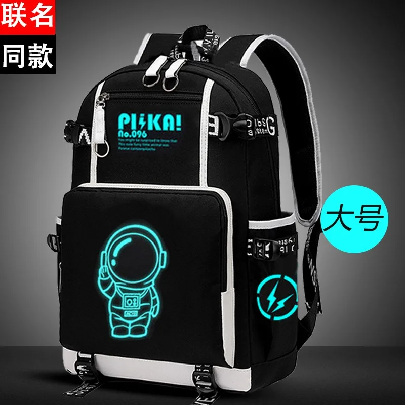 Wasserdichter Leuchtender Rucksack Lässiger Leichtgewicht-Rucksack Personalisiertes Muster Modischer 4