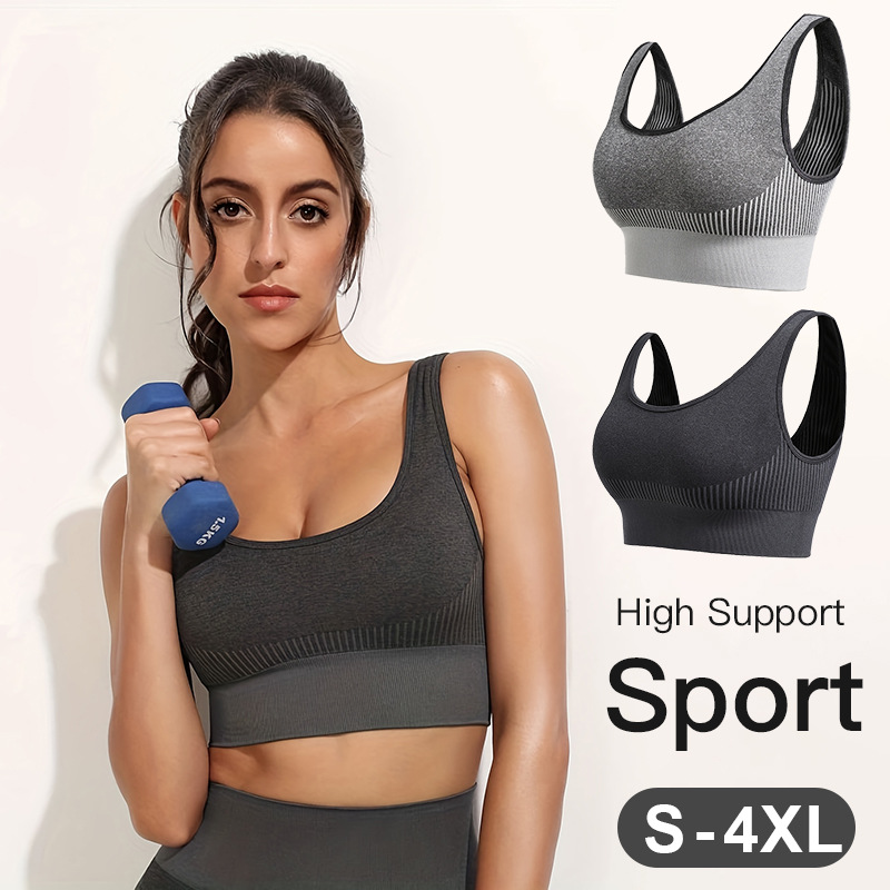Sports Bra High Strength Shock-proof Plus Size Quick