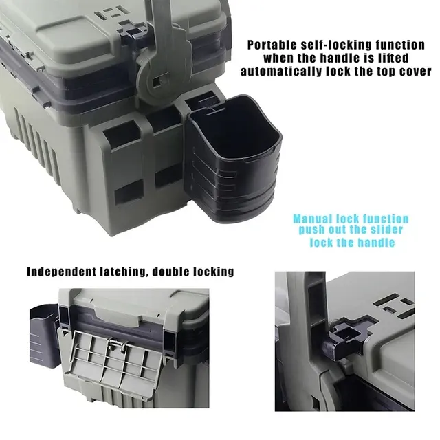 Adjustable Clip-On Fishing Rod Holder 3