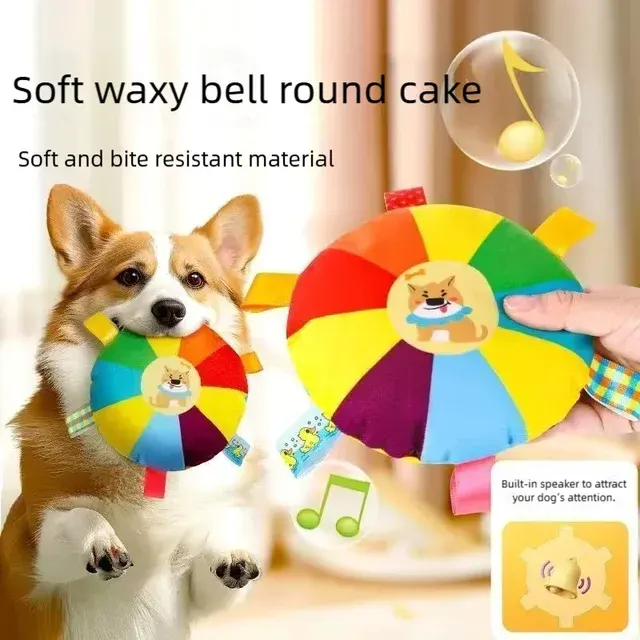 Plüsch-Hundespielzeug Scheibe 2