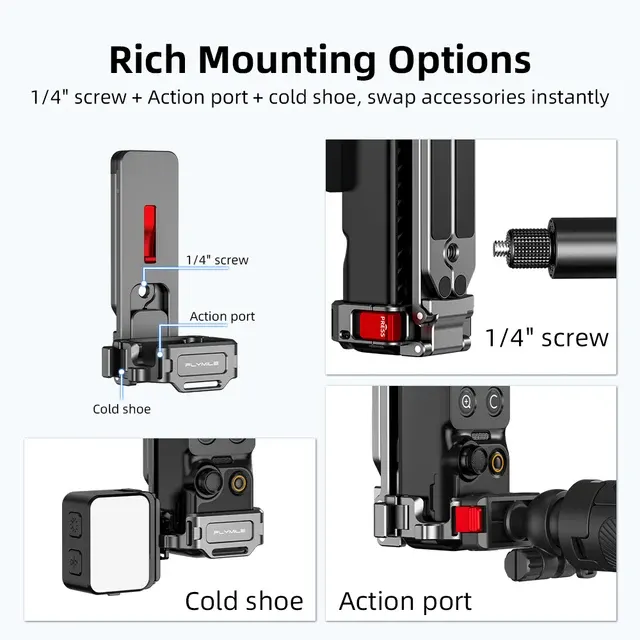 Magnetisches Metall-Stativ für DJI Osmo Pocket 4