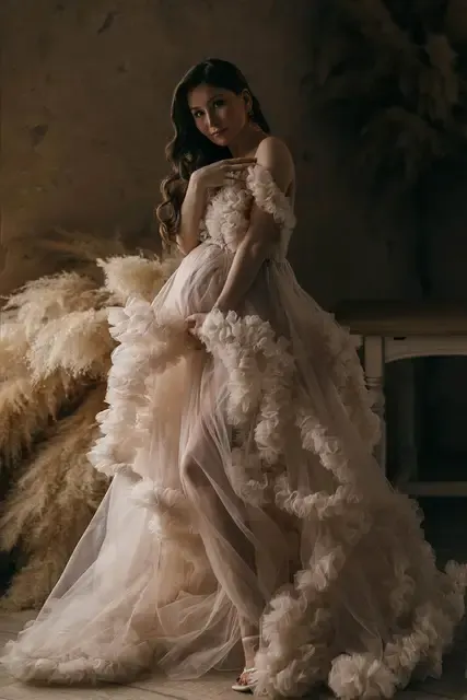 Umstands-Abendkleid 3