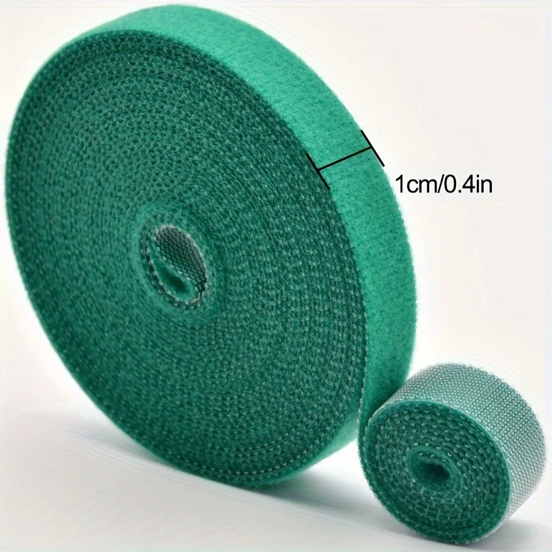 Reusable Green Self-Adhesive Nylon Plant Ties 2