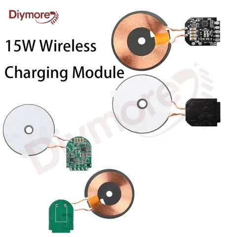 15W Drahtloses Lademodul Sender PCBA Ladegerät Motherboard Magnetisches