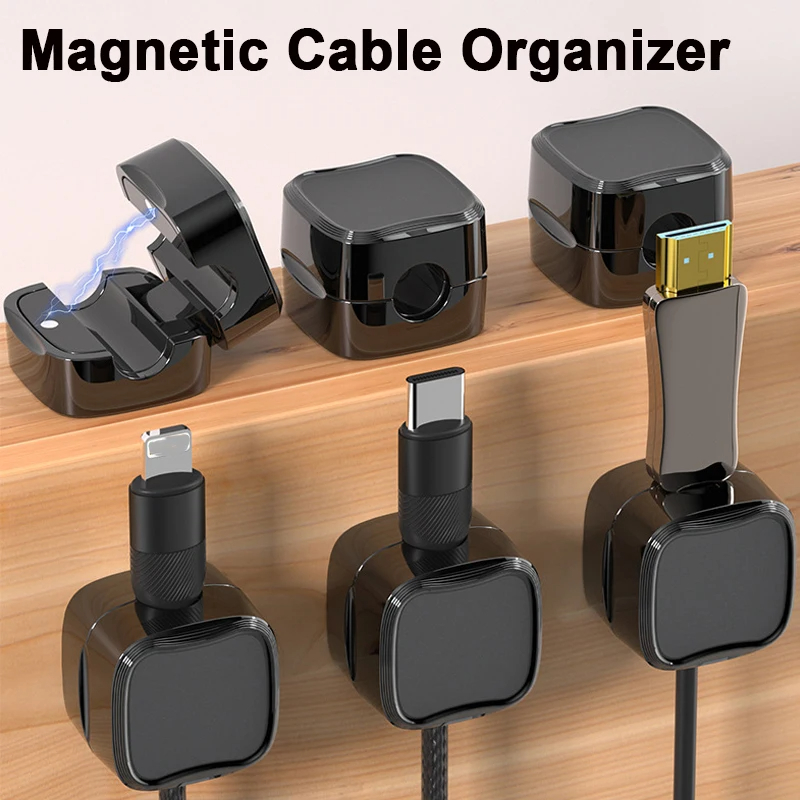 Magnetischer Kabelclip Unter Schreibtisch Kabelhalter
