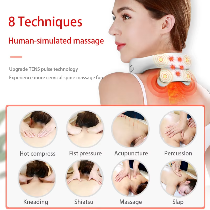 Cordless Neck Shoulder Massager with Heat 4