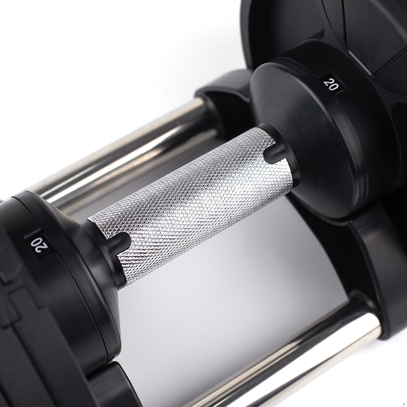 Adjustable Dumbbell Set 20kg with Stand 3