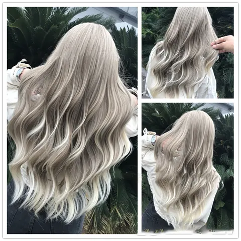 Curly Wig With Bangs