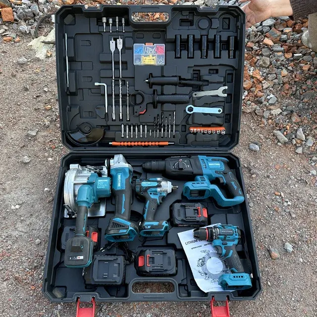 Akku-Multitool-Set 20V mit Hartkoffer 2