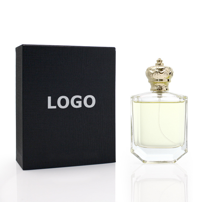 Hochwertige 100ml Glas-Parfümflasche mit Crimpzerstäuber 2
