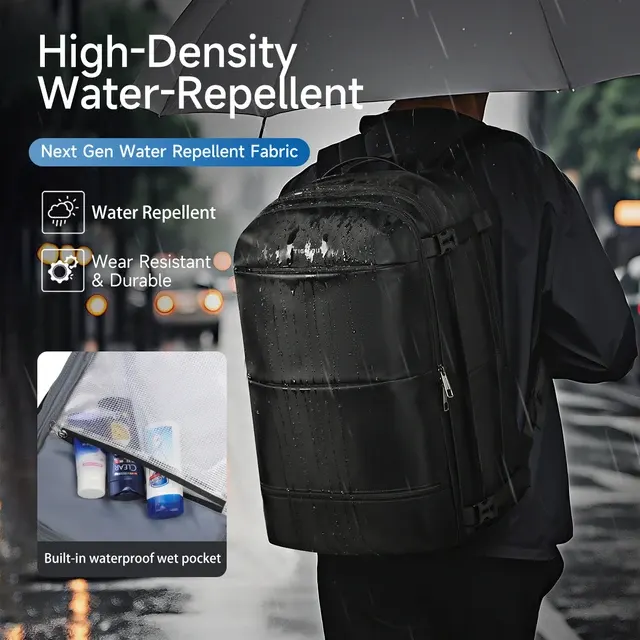 Wasserdichter Reise-Rucksack mit Anti-Diebstahl-Schutz 3