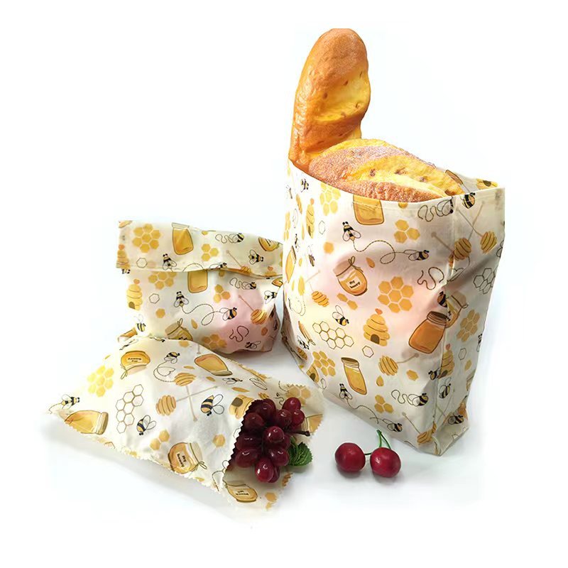 Natural Alternative Biodegradable Washable Beeswax Reusable Food Wrap