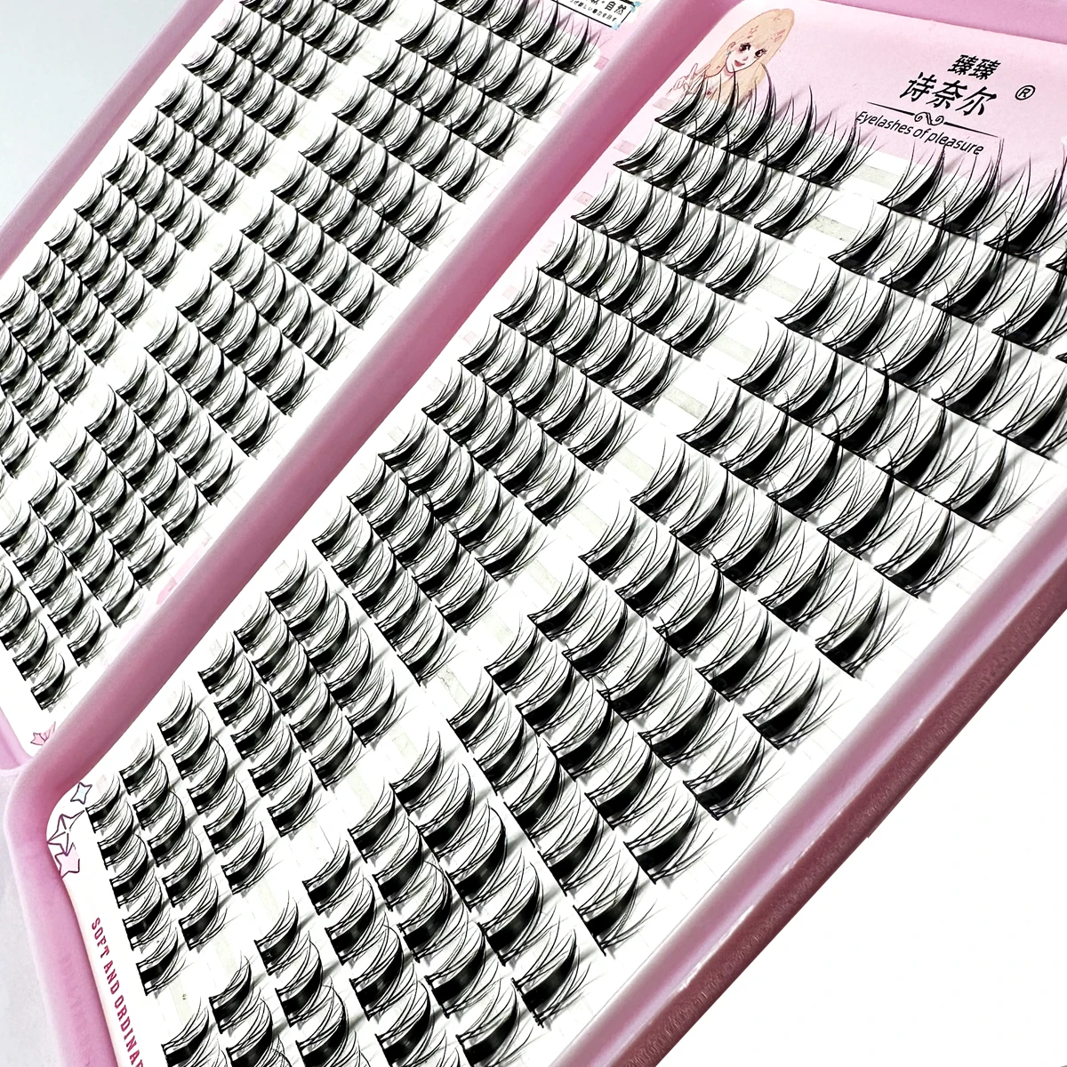 Fluffy Natural DIY Cluster Lashes 12-14mm 2