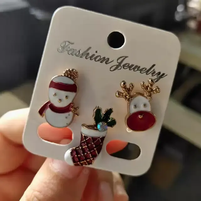 Enamel Brooch Set 3