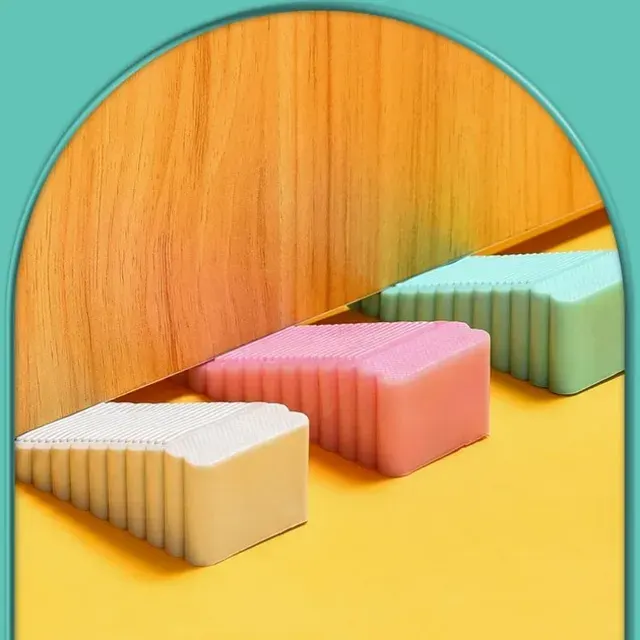 Silicone Door Stopper with Wall Protection 2