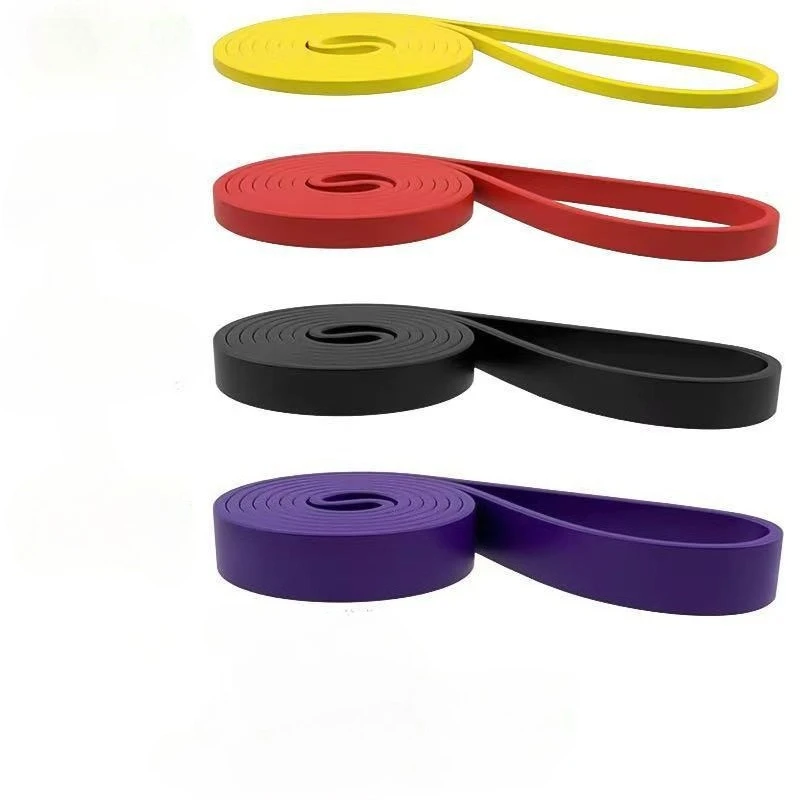 Elastische Latex-Klimmzugbänder Dehnbare Fitness-Klimmzug-Assistenzbänder für Heimtraining und Kraftübungen 2