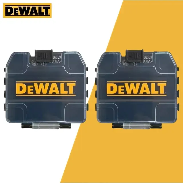 Yellow-Black Stackable Mini Storage Box 4