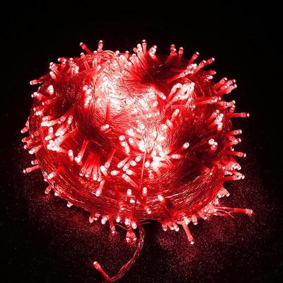 1000-LED-Lichterkette in Warmweiß für Weihnachten 3