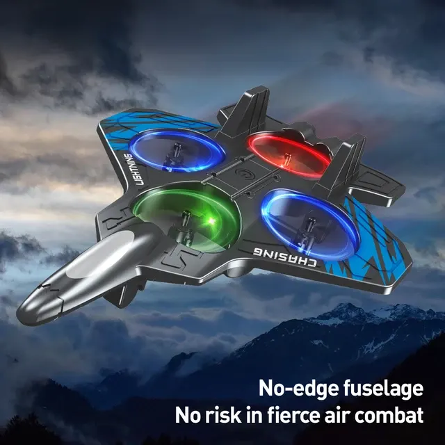 Foam Hovering Stunt Plane with LED Lights 3