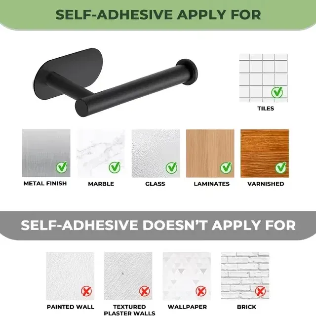 Adhesive Toilet Paper Holder 3