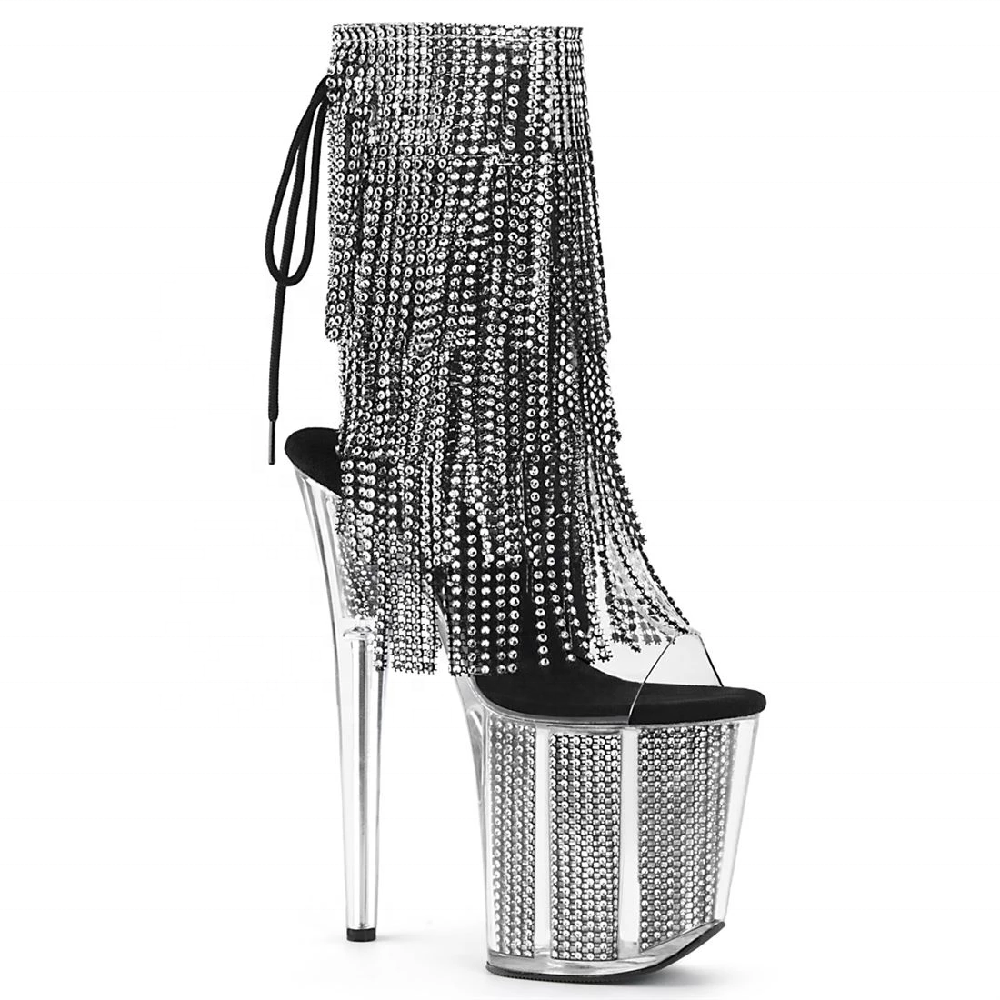 Stiefeletten mit Quasten
