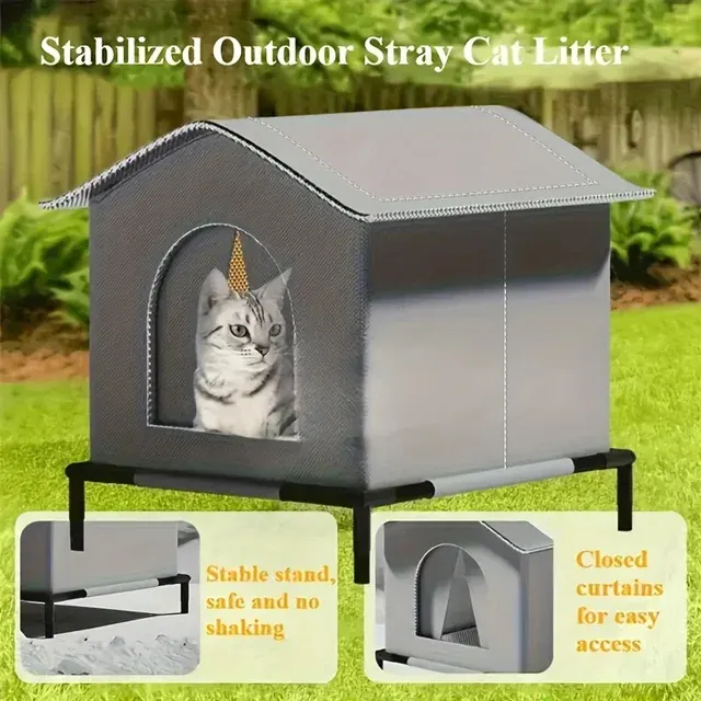 Waterproof Cat House 4