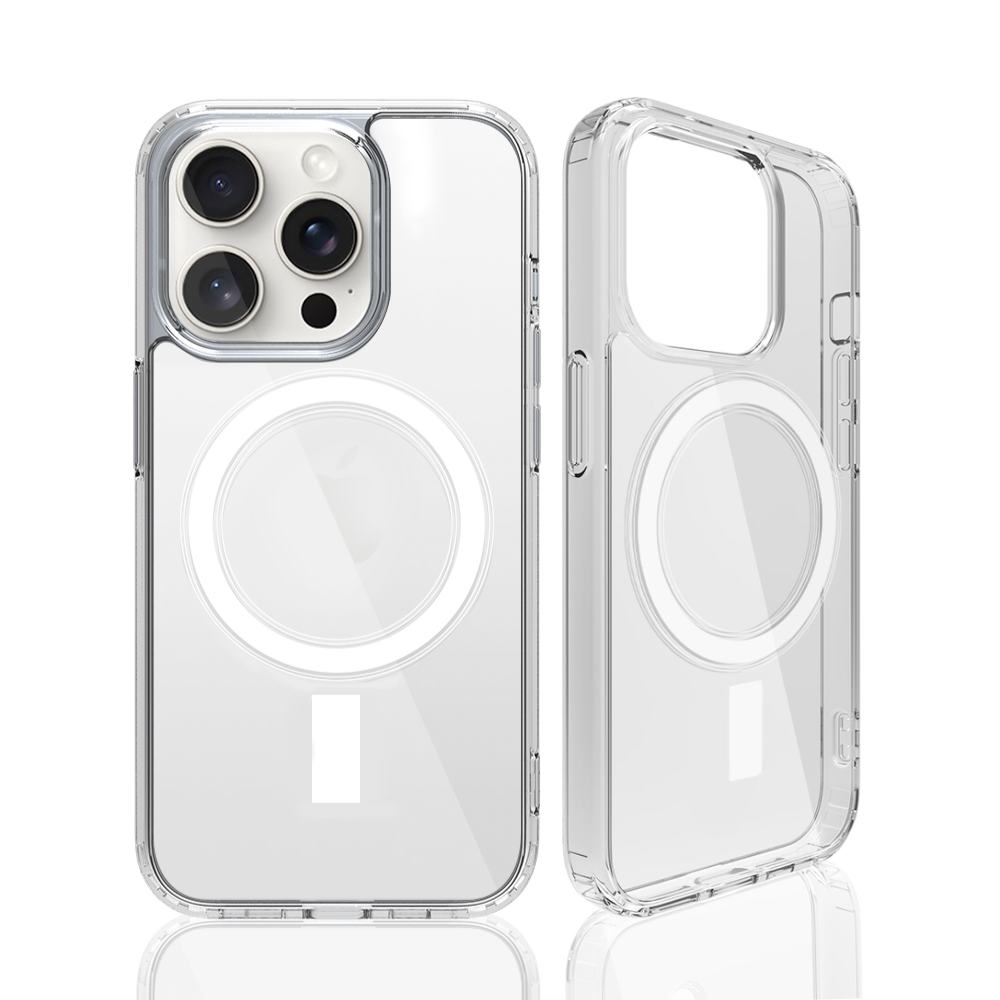 Transparent TPU Magnetic Phone Case