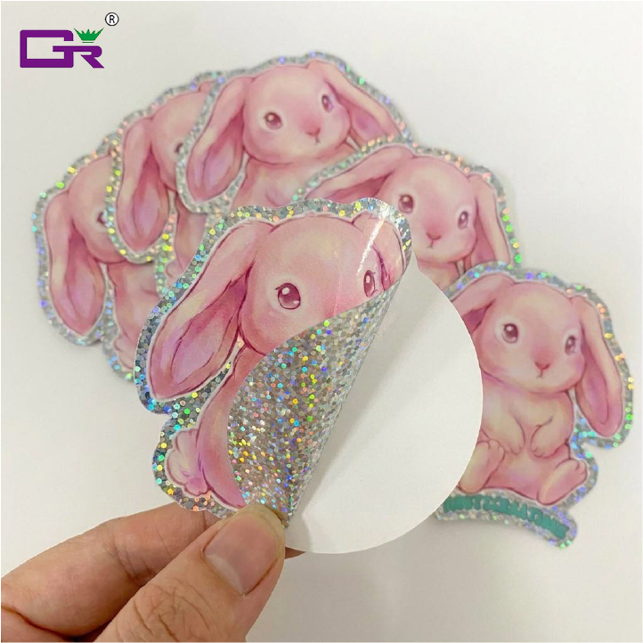 Rainbow Hologram Laser Die-Cut Stickers 2