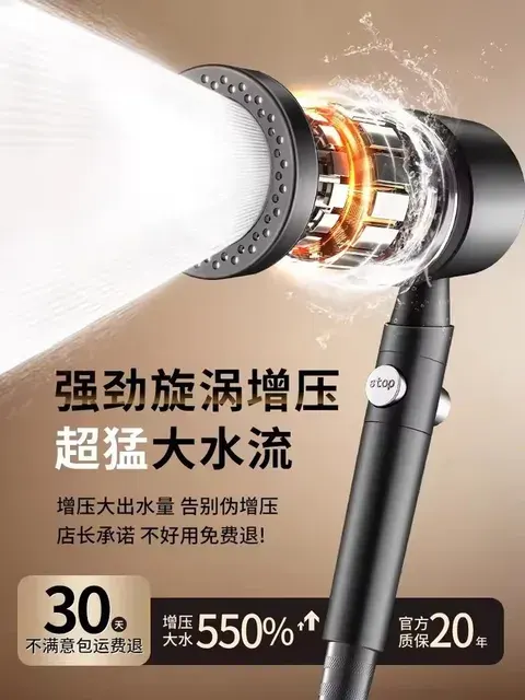 Pressurized Shower Head 3