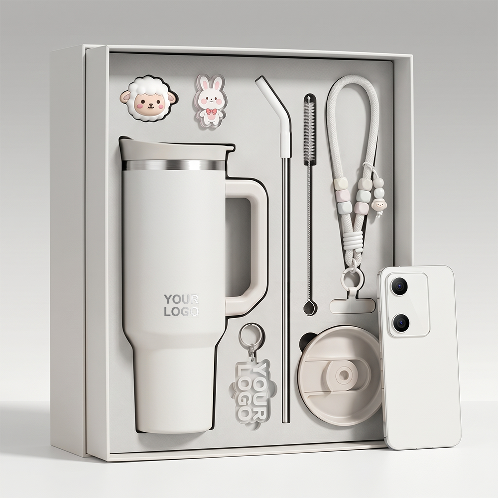 Stainless Steel Tumbler 40oz with Straw