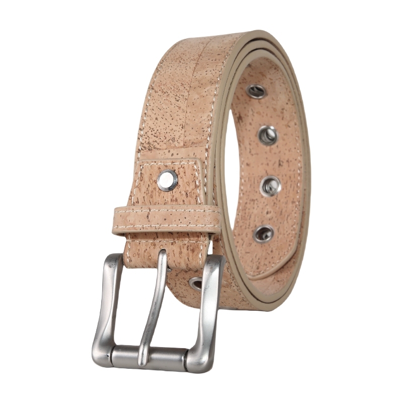 Elegant Vegan Cork Dress Belt for Women 3