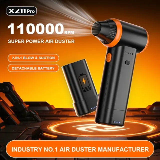 Kabelloser Akku-Staubsauger für Tastaturen 2500mAh 4