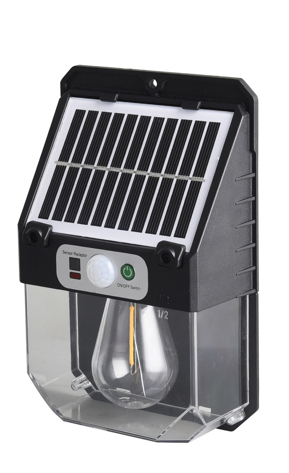 Solar-Arbeitsleuchte mit Bewegungsmelder, 1200 mAh