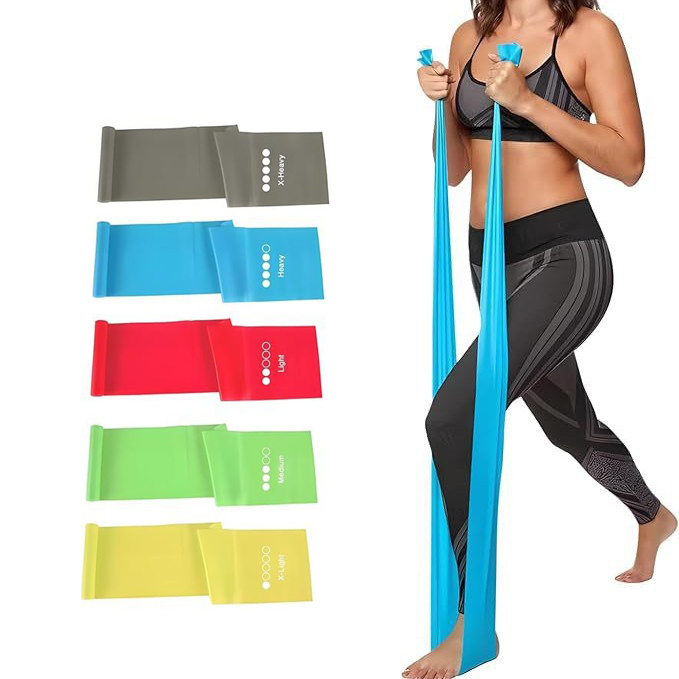 Yoga Pilates Strength Resistance Bands Kit