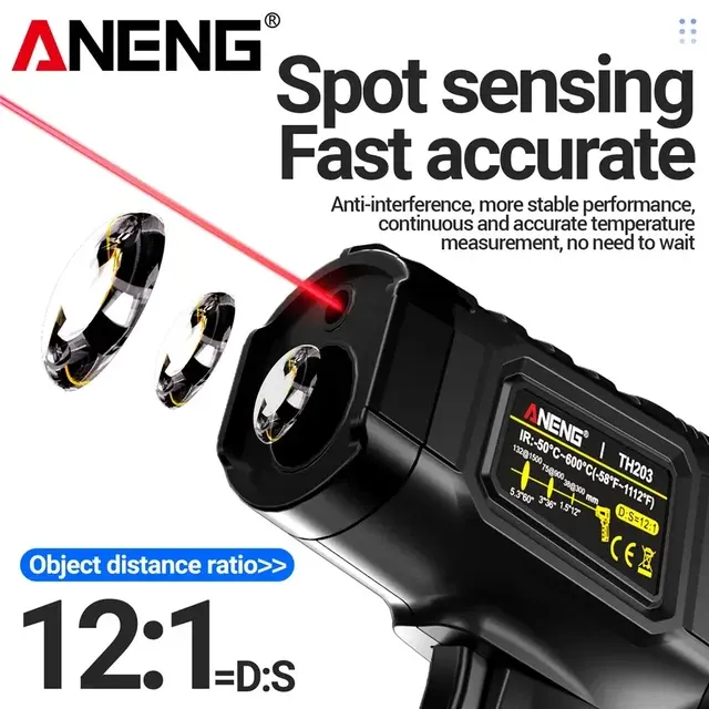 Adjustable Emissivity Infrared Pyrometer 2