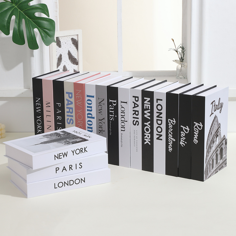 Modern Design Decorative Book Objects